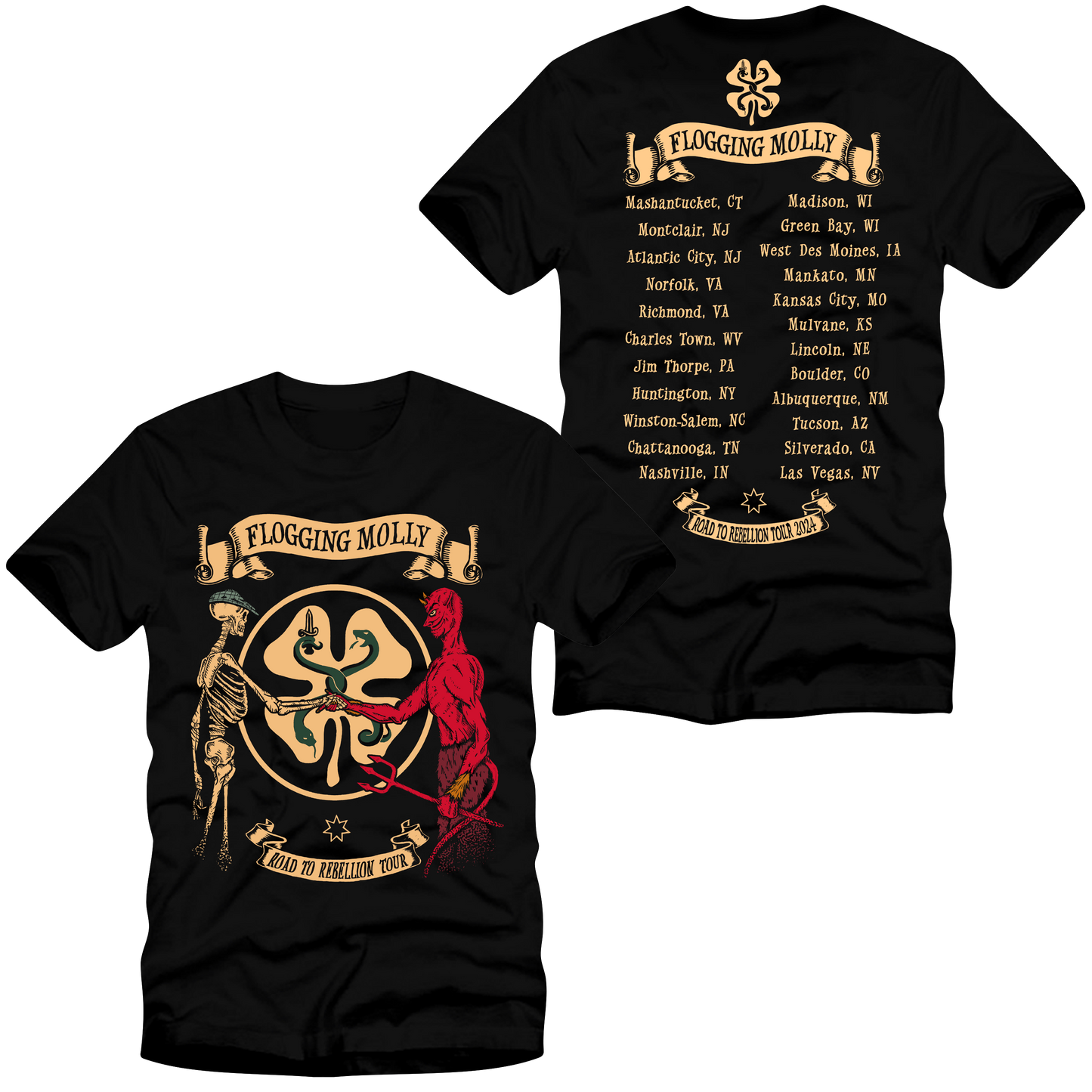 Road to Rebellion Tour Shirt