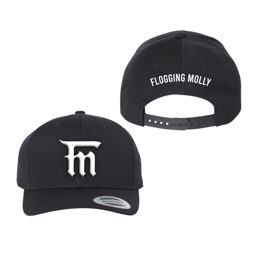 Snapback Hat with Puff embroidered logo